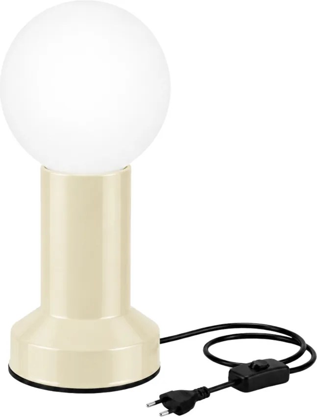 Üveg éjjeli lámpa, Ø10 cm – Pillar-20401-C