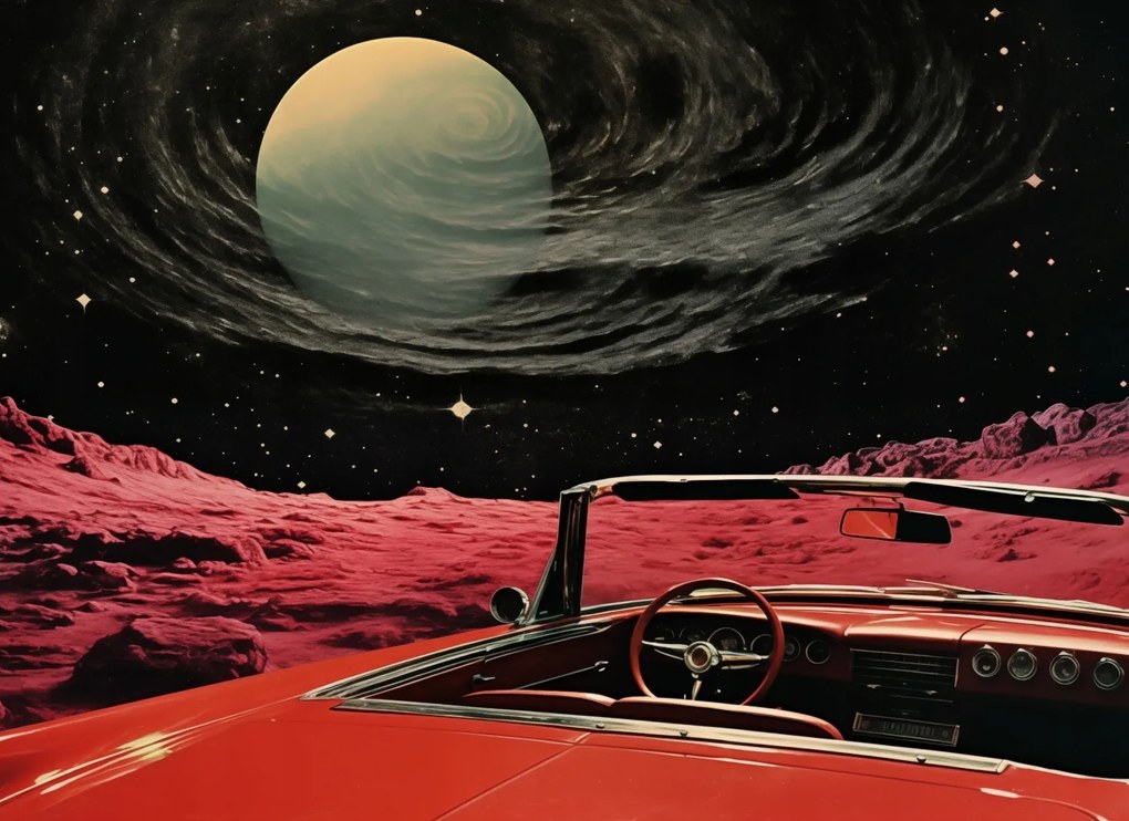 Poszter 55x40cm Valahol messze rajtunk kívül