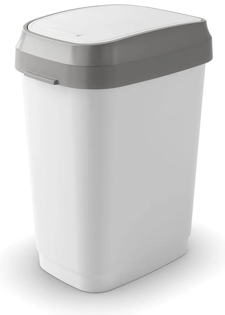 KIS Hulladékgyűjtő Dual Swing Bin M fehér, 25 L