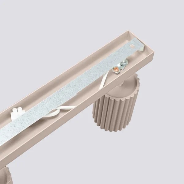 Brilagi - Spotlámpa CRESTO 3xGU10/10W/230V taupe