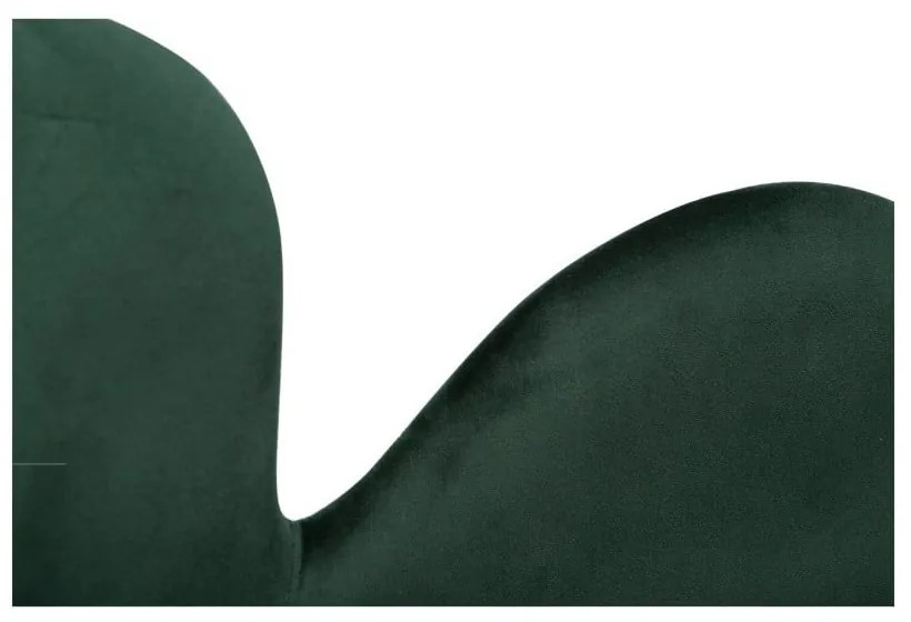 Zöld kárpitozott karfás étkezőfotel Gaia – DAN-FORM Denmark