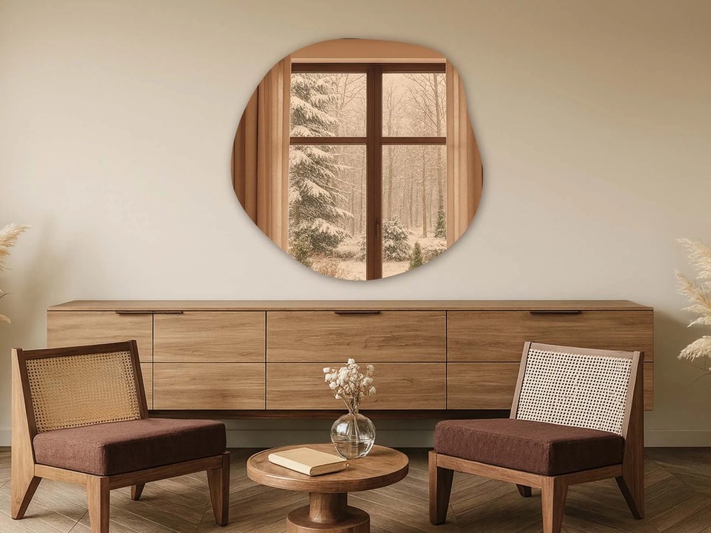 Bronz tükör Base B30 80×77