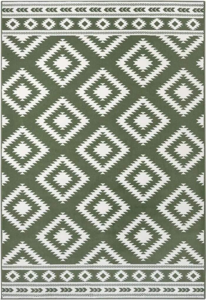 Modern krémzöld szőnyeg nappaliba,puha szőr mintás 160x230cm