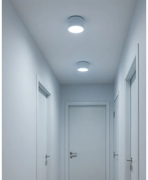 LED spotlámpa 10W/230V, 3000/4000/6400K, átmérő 12 cm, fehér