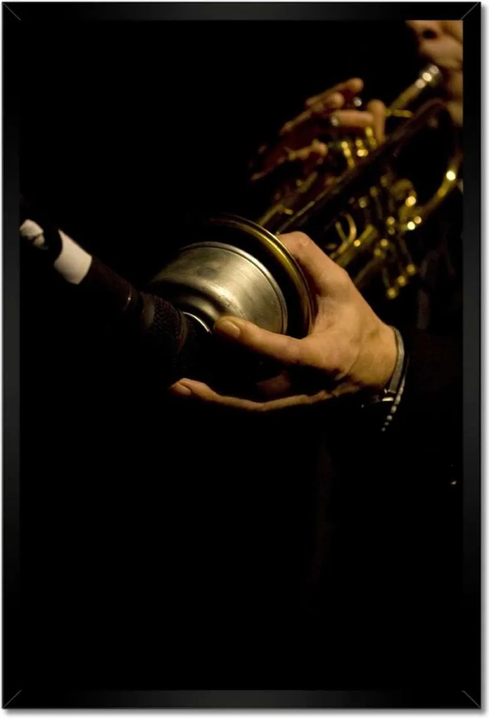 Poszterek keretben 40x60 Jazz zenész