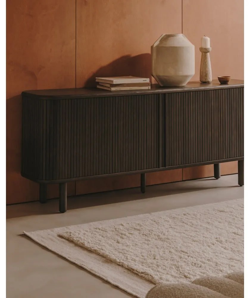 Fehér gyapjú szőnyeg 160x230 cm Marely – Kave Home