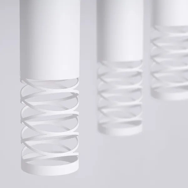 Sollux SL.1688 - Csillár zsinóron LAMI 3xGU10/10W/230V fehér