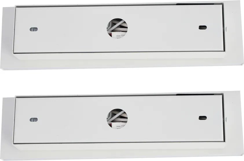 2 darabos modern, állítható fehér fali lámpa USB-C-vel, LED-del - Modric