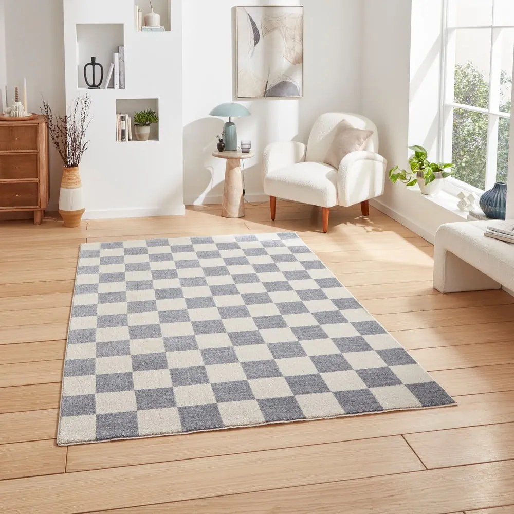 Kék szőnyeg 80x150 cm Baltimore – Think Rugs