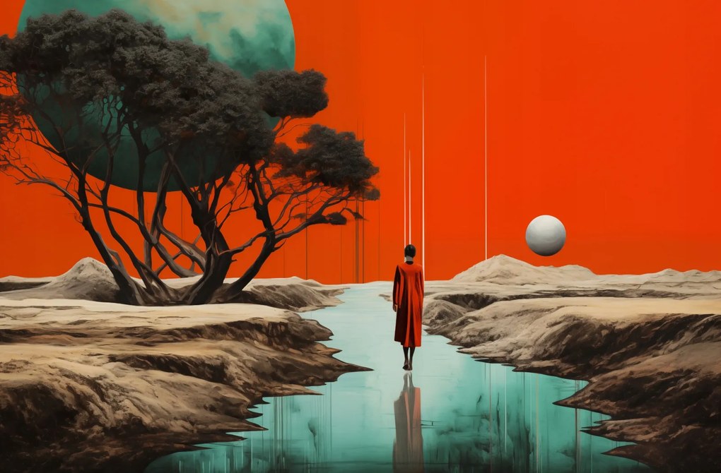 Poszter 86,4x56,8cm A víz útja