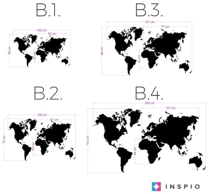 INSPIO Falmatrica - Világtérkép
