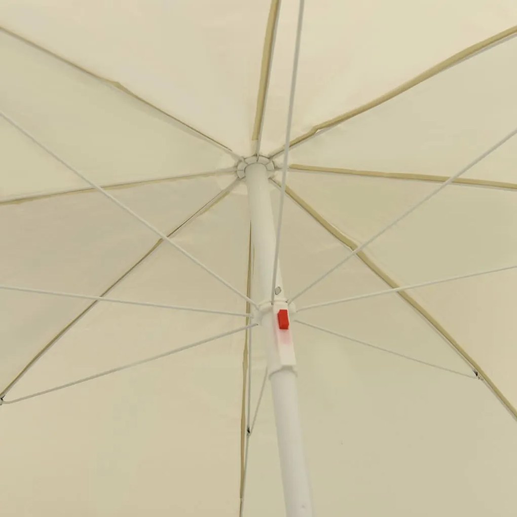 homoksárga strandnapernyő 240 cm