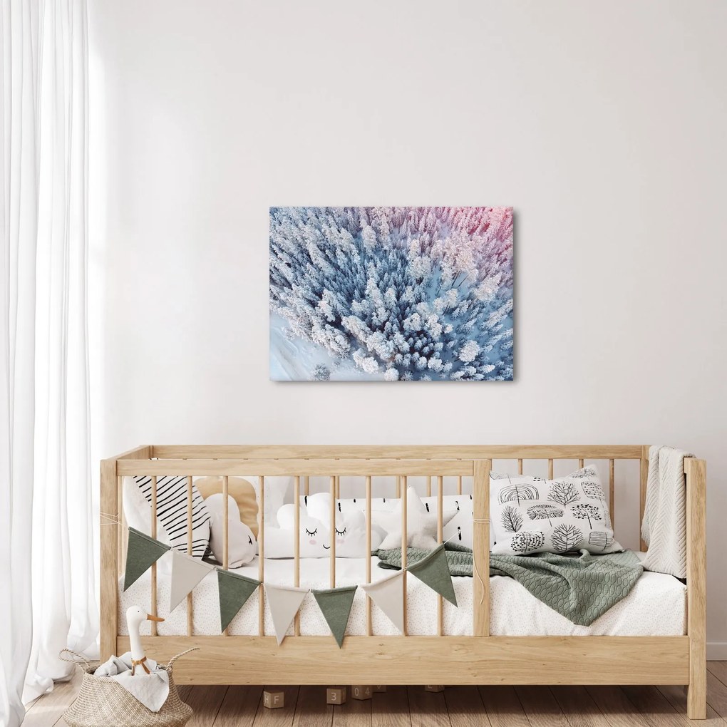 Havas fák képe (70x50 cm)