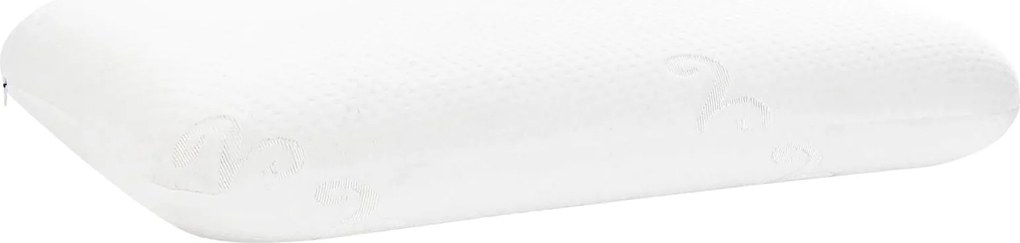 vidaXL Alvó Párna Egyszínű Fehér 50 x 30 x 10,5 cm Memóriahab