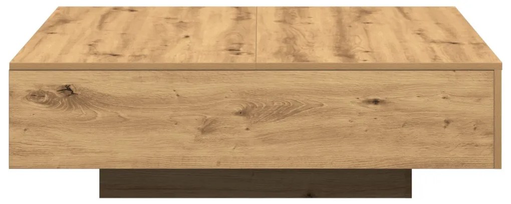 vidaXL Dohányzóasztal Artisan tölgy 100 x 100 x 31 cm