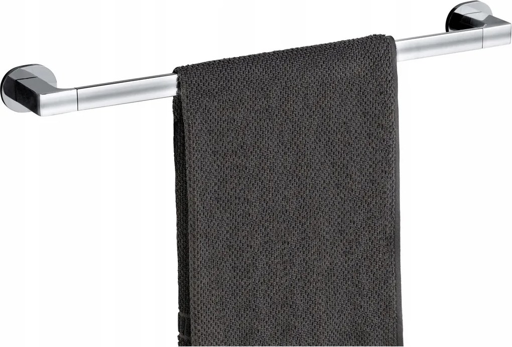 Törölközőtartó fúrás nélkül 60 cm króm Wenko