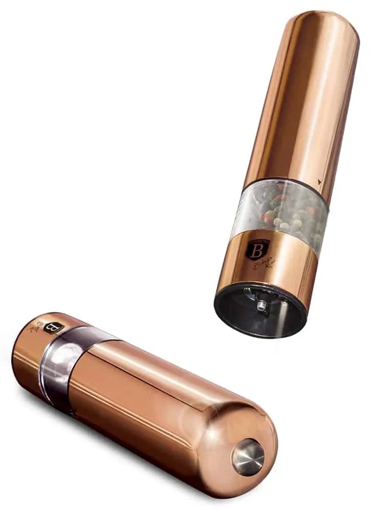 Berlinger Haus elektromos só- és borsörlő szett - 2 darabos rose gold