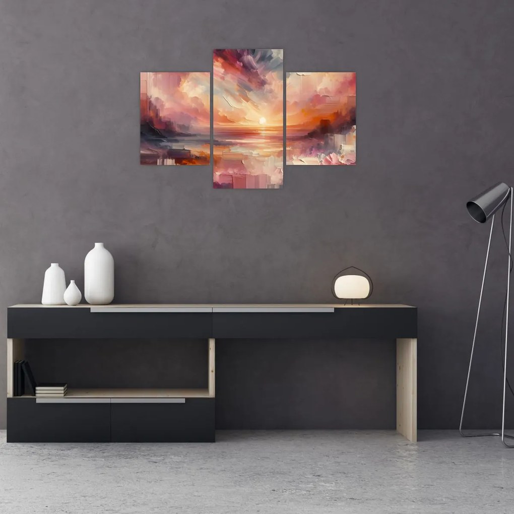 Kép - Festett alkonyat (90x60 cm)