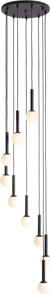 ALDEX 1117N1 RIU Hengeres Függesztett Lámpa Fekete G9 IP20