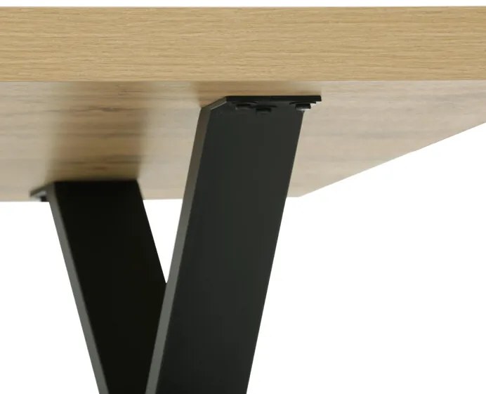 Tölgy Laminált Étkezőasztal 180×90 cm. HT-R5316 OAK