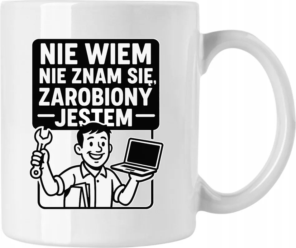 Bögre Megkeresett Dolgozónak Felirattal Fehér 330ml