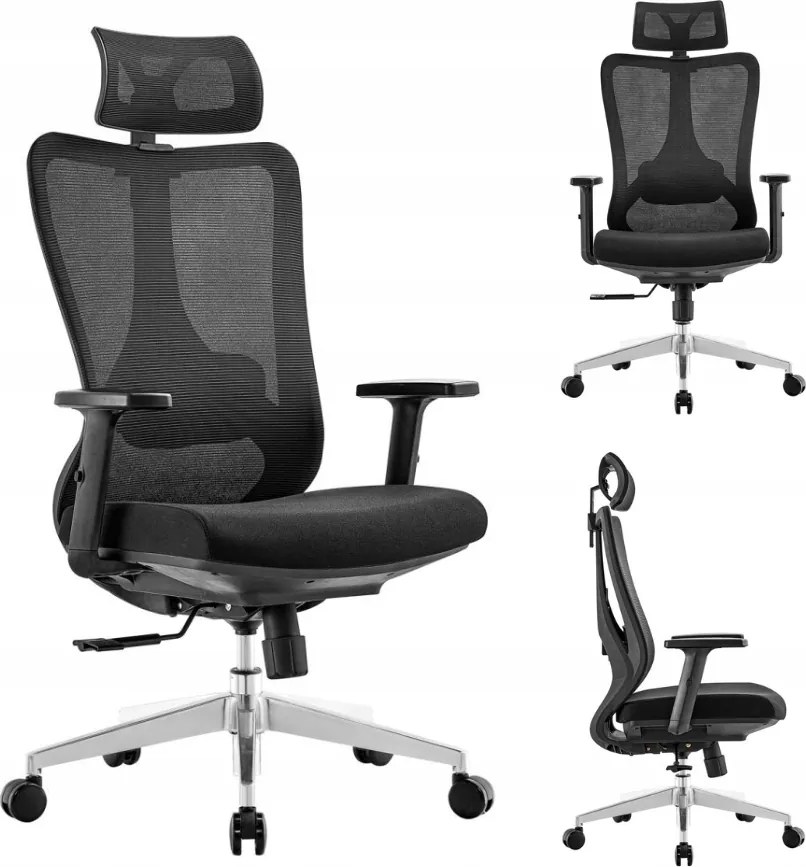 Neoseat Amadora ergonomikus irodai szék, fekete