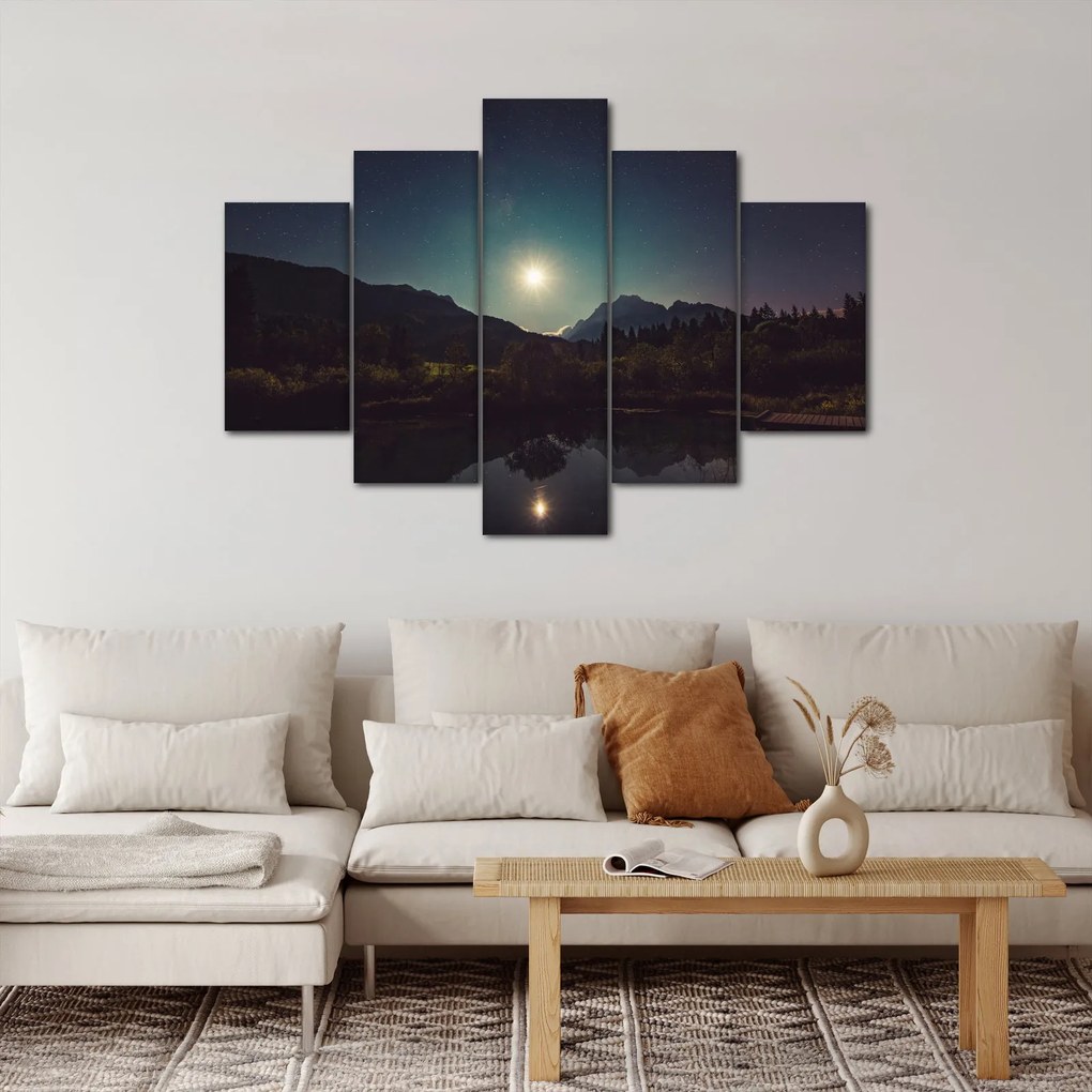 Kép - éjszakai égbolt (150x105 cm)