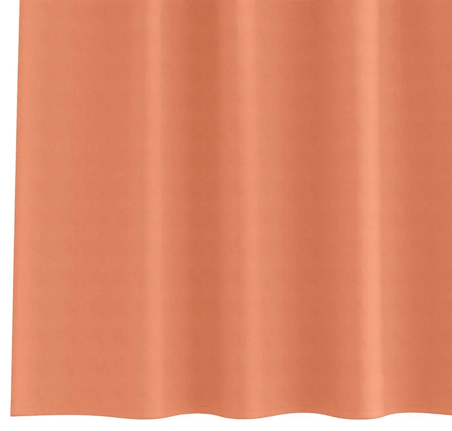 Függönyök függönyökkel 2 pcs Terrakotta 225x140cm Poliészter