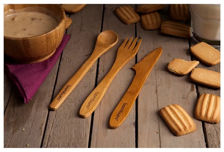 Panforte 3 részes evőeszköz készlet - Bambum