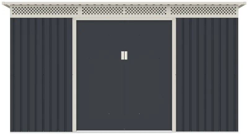 G21 GRAH 700 kerti tároló - 340 x 206 cm, antracit