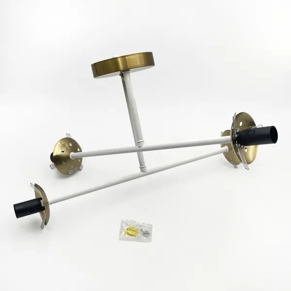 Brilagi - Felületre szerelhető csillár MALIVA 4xE14/15W/230V arany/fehér