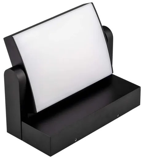 LED kültéri fali lámpa LED/17W/230V 4000K IP65 fekete