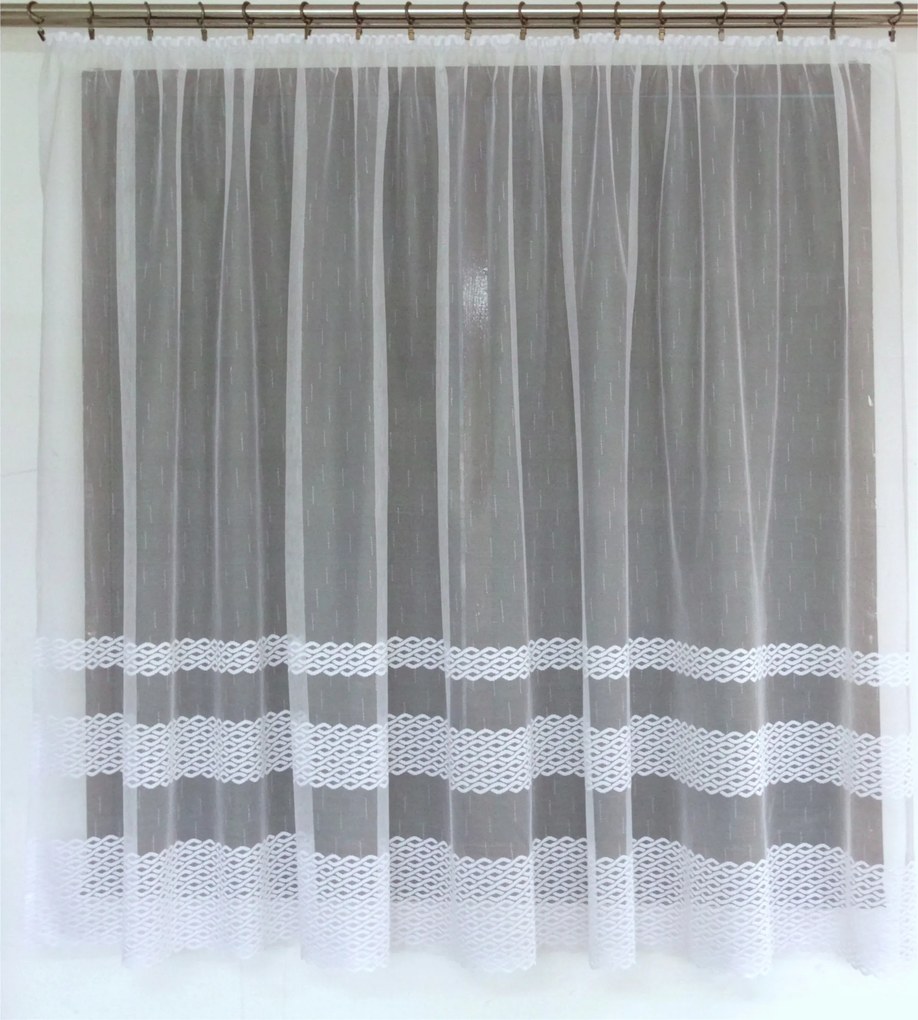 Mg Függöny jacquard 618/184 500X160cm Kész Szalaggal M