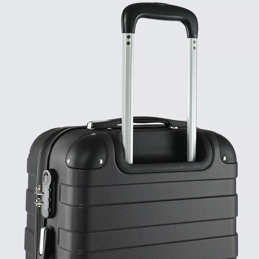 Deuba Essential L bőrönd – fekete