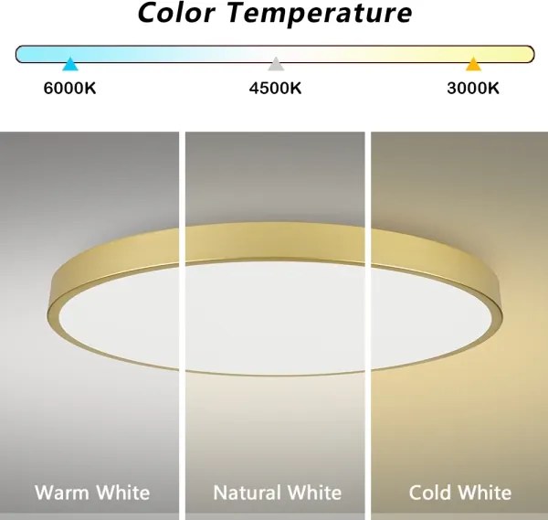Brilagi -LED Dimmelhető POOL SMART LED/180W/230V 120 cm arany Wi-Fi Tuya+távirányító