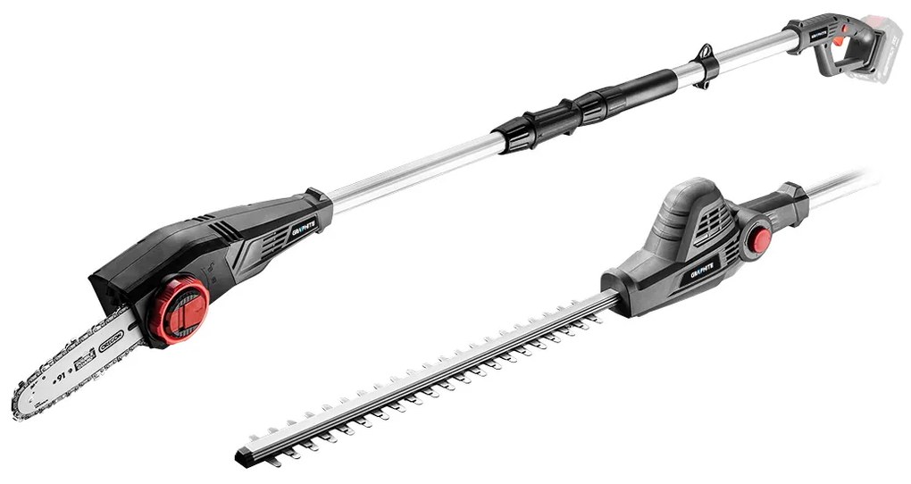 Akkumulátoros 18 V-os akkumulátoros rúdvágó és sövényvágó 2 az 1-ben Energy+, akkumulátor nélkül 58G098