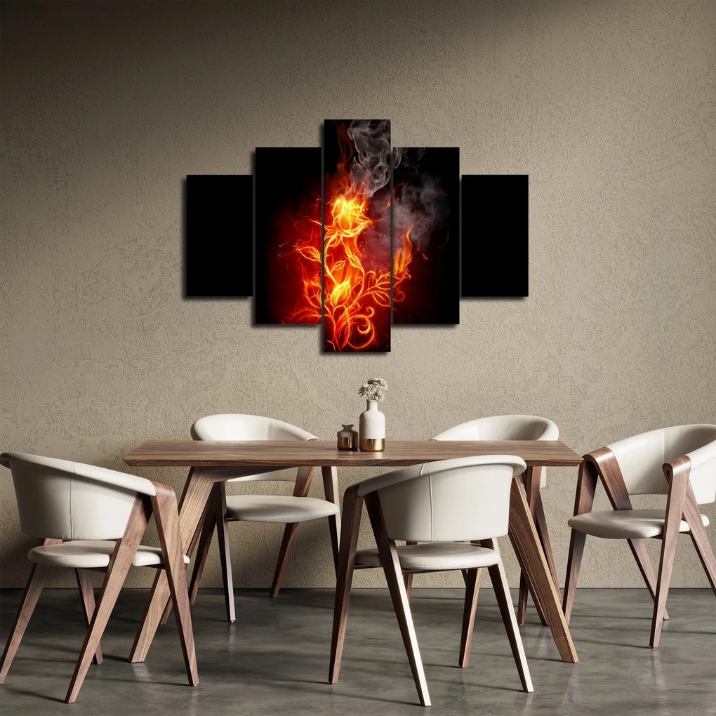 Kép - Rózsák a tűzben (150x105 cm)