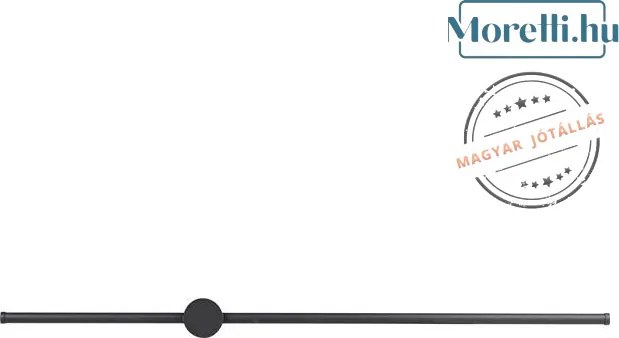 MASTERLED-1272 CATRINA fekete színű ledes fali lámpa 17w 1200lm 4000K IP20