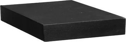 Öntapadós fali polc 23cm fekete