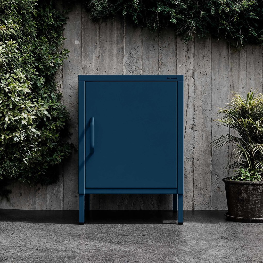 Éjjeliszekrény MIA, 424 x 595 x 400 mm, Modern: sötétkék