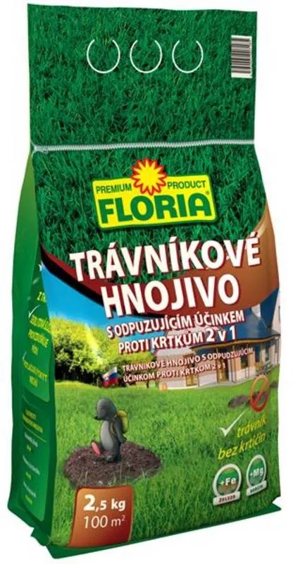Agro Floria gyepműtrágya riasztó hatással a vakondok ellen 2,5 kg