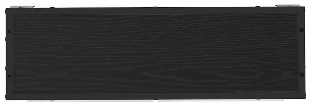 Fürdőszobai tükörszekrény Musta tammi 65 x 20 x 60 cm Faanyag