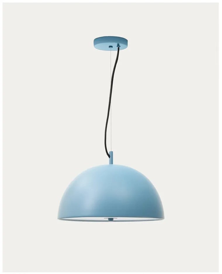 Kék függőlámpa fém búrával ø 39,5 cm Catlar – Kave Home