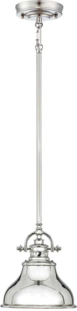 Quoizel EMERY QZ-EMERY-P-S-IS Függőlámpa 1x60W/E27