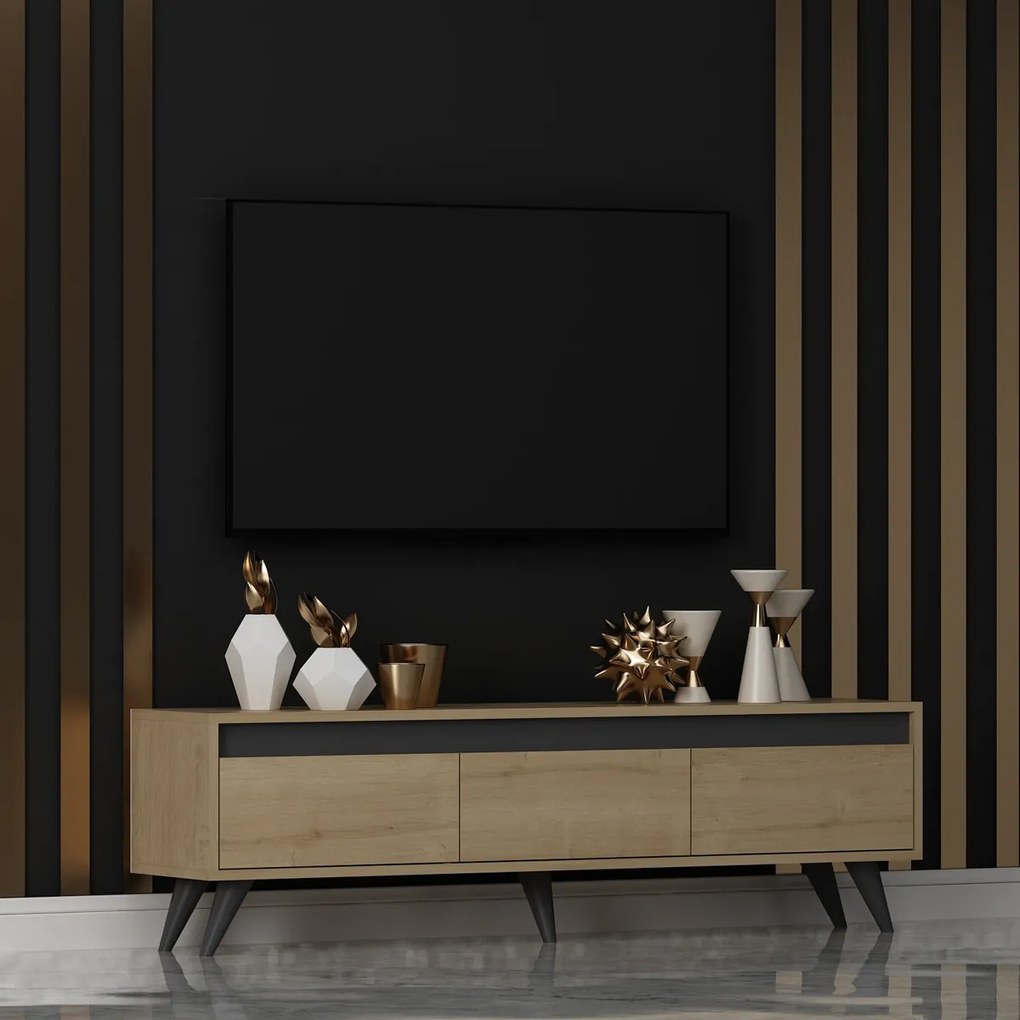 Century Sapphire Oak TV asztal