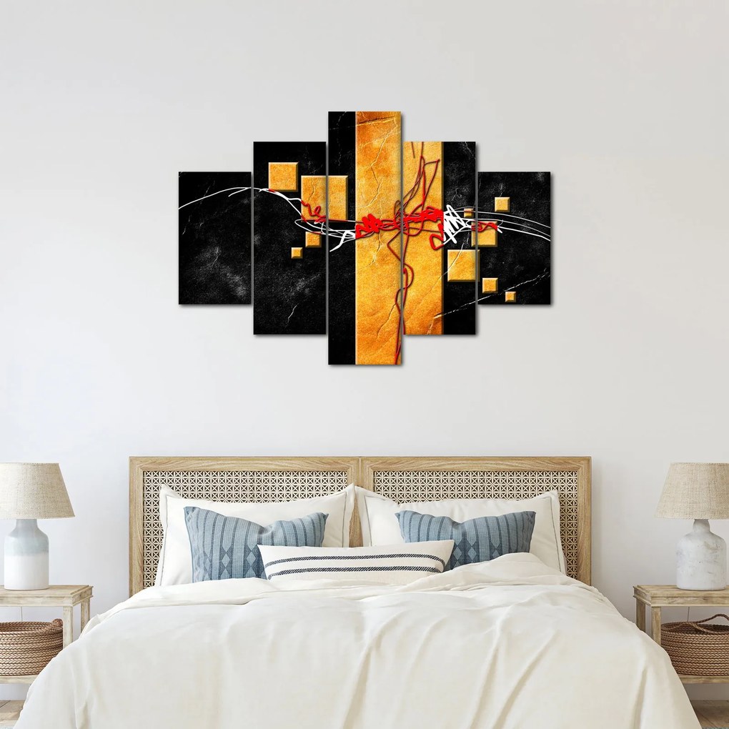Absztrakt kép - Táncosok (150x105 cm)