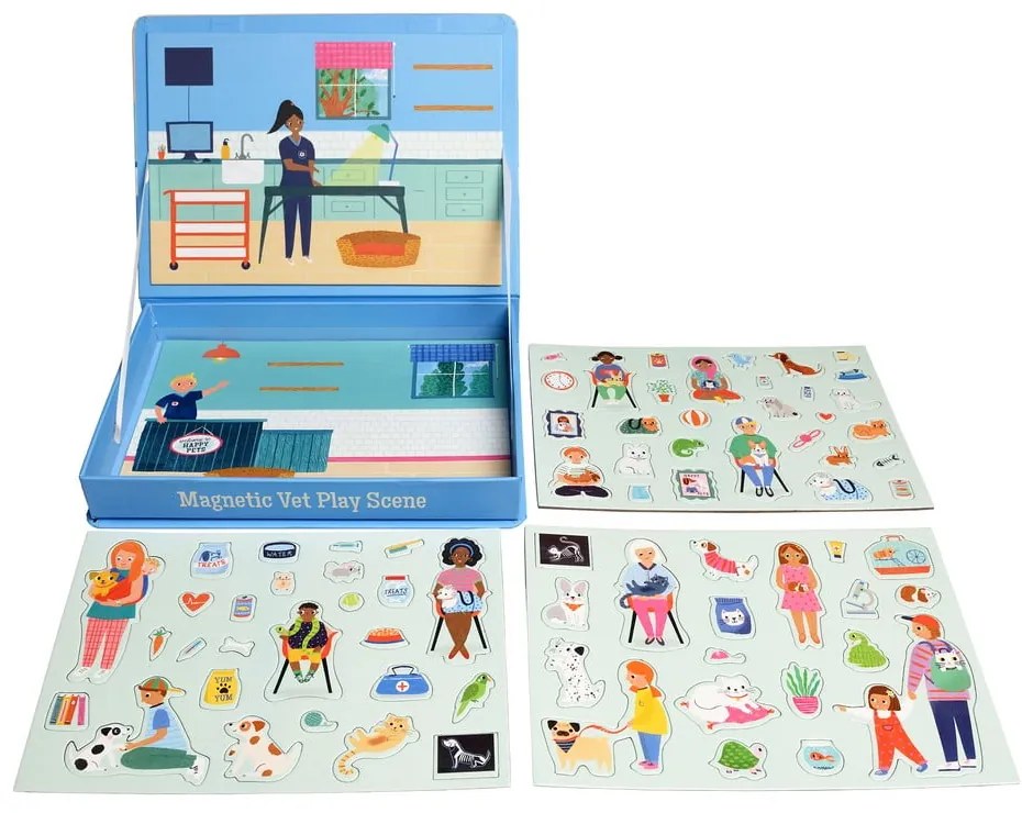 Interaktív játék Magnetic Vet Play – Rex London
