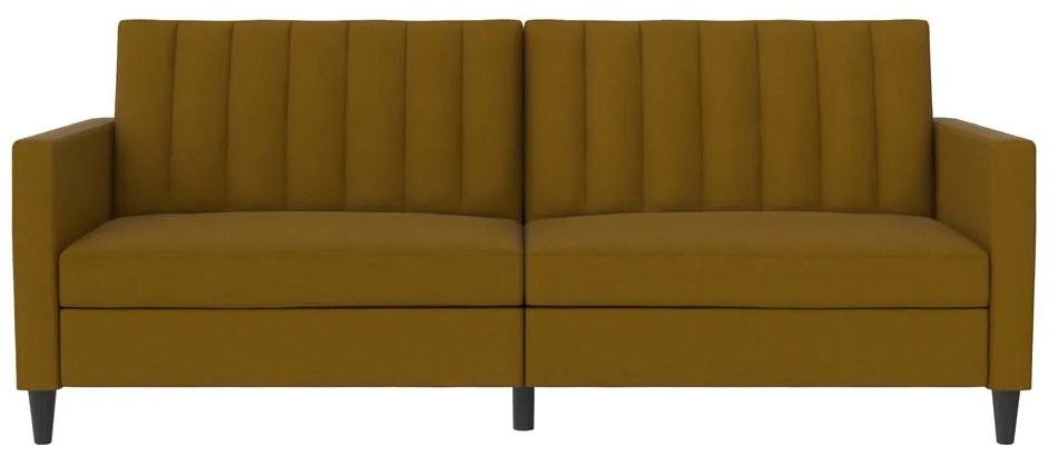 Sárga kinyitható kanapé 86 cm Celine – Støraa