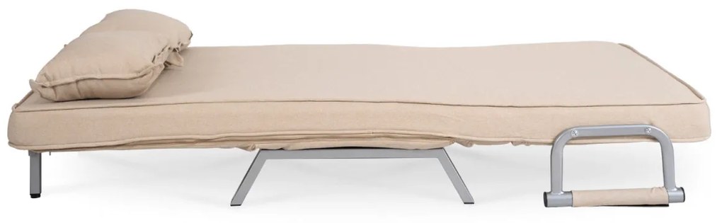 Fotel Rozkładany Dwuosobowy BART 2 Beżowy