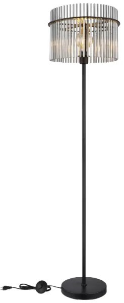 Globo 15698S - Állólámpa GORLEY 1xE27/60W/230V fekete